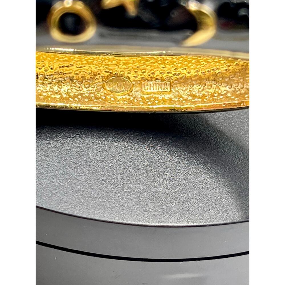 Kenneth Jay Lane Kjl Black Enamel Constellation B… - image 3